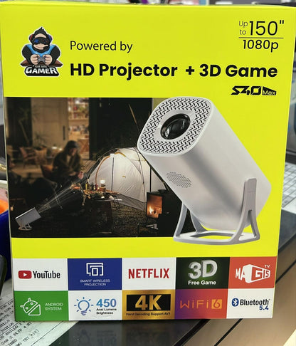 Proyector HD con videojuegos + 2 Mandos