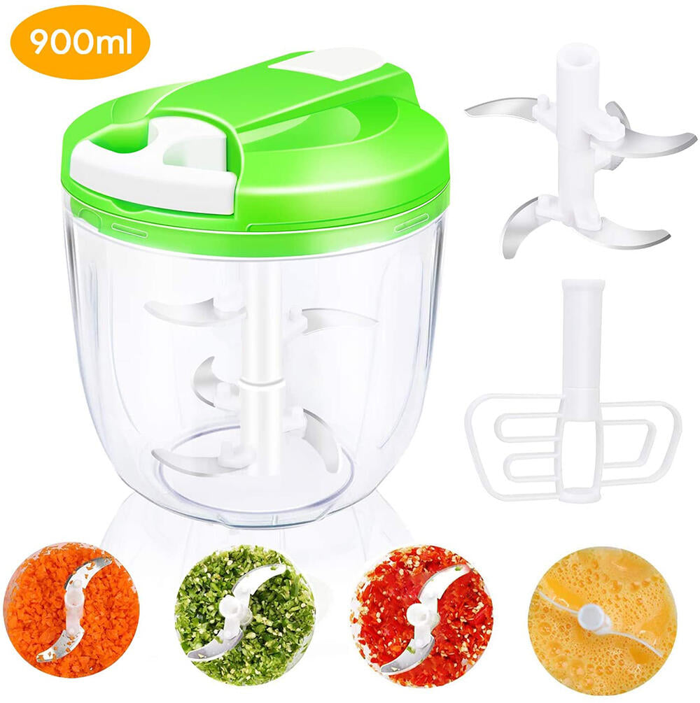 MINI CHEF PICADORA MANUAL 900ML